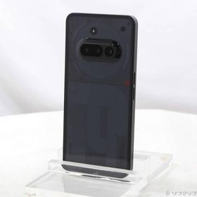 〔中古〕Nothing Phone (3a) 128GB ブラック A10400154 SIMフリー〔262-ud〕