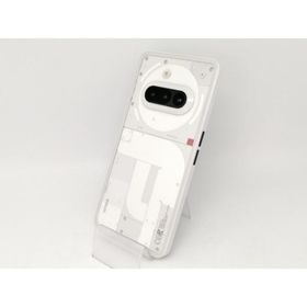 【中古】NOTHING 国内版 【SIMフリー】 Nothing Phone (3a) ホワイト 8GB 128GB【川越クレアモール】保証期間１ヶ月【ランクA】