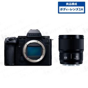 パナソニック LUMIX DC-S5M2X S5M2X ボディ ブラック + 単焦点レンズセット LUMIX S 50mm F1.8 S-S50 ブラック ルミックス Panasonic