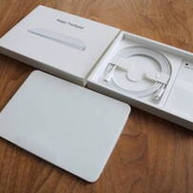 [程度良好] Apple Magic Trackpad（Multi-Touch対応）White Wireless Model A1535 MK2D3ZA/A トラックパッド ホワイト