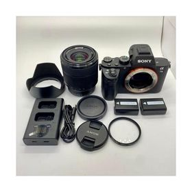 SONY(ソニー) フルサイズ ミラーレス一眼カメラ α7II ズームレンズキット(同梱レンズ:SEL2870) ブラック ILCE-7M2K