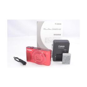Canon コンパクトデジタルカメラ PowerShot SX620 HS レッド 光学25倍ズーム/Wi-Fi対応 PSSX620HSRE