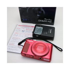 Canon コンパクトデジタルカメラ PowerShot SX620 HS レッド 光学25倍ズーム/Wi-Fi対応 PSSX620HSRE