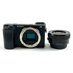 ソニー SONY α6400 パワーズームレンズキット ILCE-6400L ブラック デジタル ミラーレス 一眼カメラ 中古