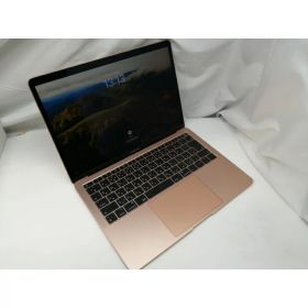 【中古】Apple MacBook Air 13インチ Corei5:1.6GHz 256GB ゴールド MREF2J/A (Late 2018)【札幌】保証期間1ヶ月【ランクB】