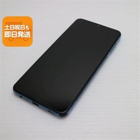 美品 Galaxy A32 5G SCG08 オーサムブルー 白ロム 本体 即日発送 土日祝発送OK あすつく