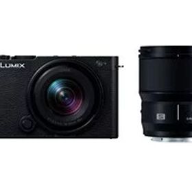 ★Panasonic / パナソニック LUMIX DC-S9W-K ダブルレンズキット [ジェットブラック]【デジタル一眼カメラ】【送料無料】
