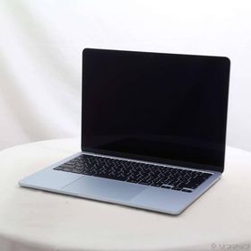 〔中古〕〔展示品〕 MacBook Air 13.6-inch Early-2025 MC6T4J／A Apple M4 10コアCPU_8コアGPU 16GB SSD256GB スカイブルー 〔15.7 Sequoia〕〔262-ud〕