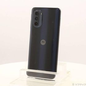 〔中古〕Motorola(モトローラ) moto g52j 5G II 128GB インクブラック PATM0004JP SIMフリー〔262-ud〕