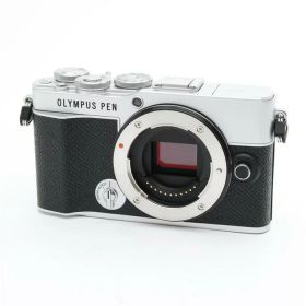 【中古】 《美品》 OLYMPUS PEN E-P7 ボディ シルバー 【外装上部部品交換/各部点検済】 [ デジタルカメラ ]