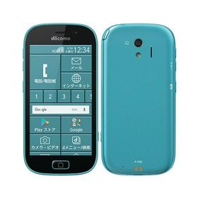 らくらくスマートフォンme F-03K[16GB] docomo ブルー【安心保…