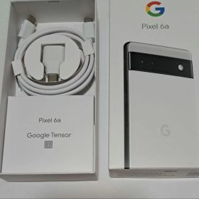極美品 Google Pixel6a (白色) 128GB