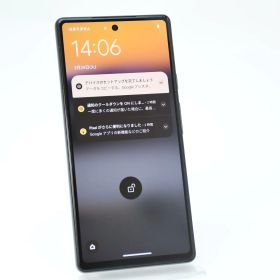 【美品】SIMフリー Google Pixel6a 128GB チャコール
