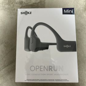 SHOKZ OPENRUN Mini 骨伝導ヘッドフォン ブラック