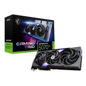 MSI エムエスアイ GeForce RTX 5070 Ti 16G GAMING TRIO OC グラフィックボード 転送不可 G507T-16GTC(2652178)