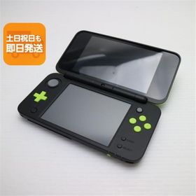 超美品 NEWニンテンドー2DS LL ブラック×ライム 即日発送 2DS NINTENDO 本体 あすつく 土日祝発送OK