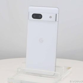 〔中古〕GOOGLE(グーグル) Google Pixel 7a 128GB スノー GA04274-JP docomo SIMフリー〔196-ud〕