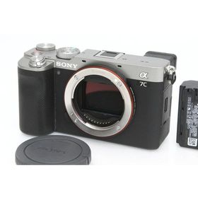 【全額返金保証】良品｜ソニー α7C ILCE-7C ボディ [シルバー]（センサー清掃済み） CA01-R4732-2P1B