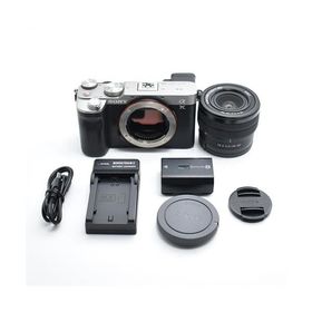 SONY(ソニー) フルサイズ ミラーレス一眼カメラ α7C ズームレンズキット(同梱レンズ:SEL2860) シルバー ILCE-7CL S