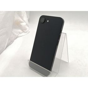 【中古】Apple 国内版 【SIMフリー】 iPhone 16e 128GB ブラック MD1Q4J/A【ECセンター】保証期間１ヶ月【ランクA】