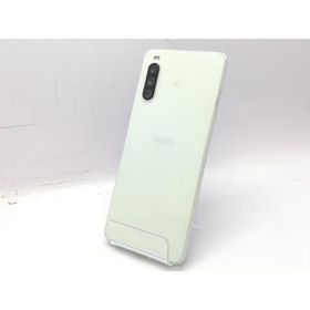 【中古】SONY 国内版 【SIMフリー】 Xperia 10 III Lite ホワイト 6GB 64GB XQ-BT44【立川フロム中武】保証期間１ヶ月【ランクA】