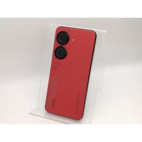【中古】ASUS 国内版 【SIMフリー】 Zenfone 9 8GB 128GB サンセットレッド ZF9-RD8S128【中野】保証期間１ヶ月【ランクC】