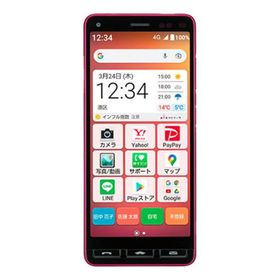 京セラ かんたんスマホ2+ A201KC[32GB] Y!mobile ローズ【安心…