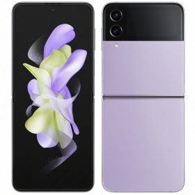 【中古】Aランク【目立った傷や汚れなし】 SIMフリー SCG17 SAMSUNG Galaxy Z Flip4 ボラ パープル 利用制限〇(白ロム) 送料無料