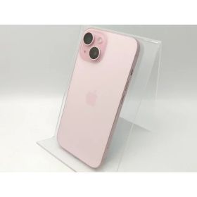 【中古】Apple 国内版 【SIMフリー】 iPhone 15 256GB ピンク MTMP3J/A【高崎モントレー】保証期間1ヶ月【ランクC】
