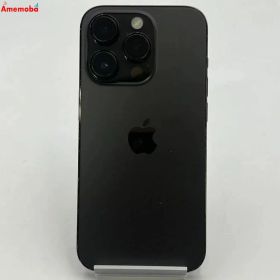 【中古】iPhone14 Pro 128GB スペースブラック MPXU3J/A SoftBank版SIMフ