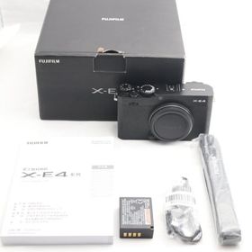 富士フイルム(FUJIFILM) ミラーレスデジタルカメラ X-E4 ボディ ブラック F X-E4-B