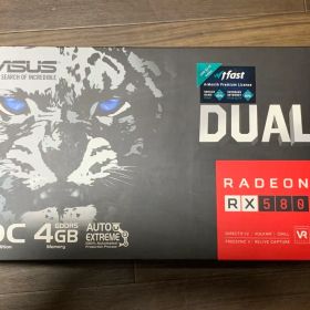 ASUS Radeon RX 580 OC 4GB デュアルファン