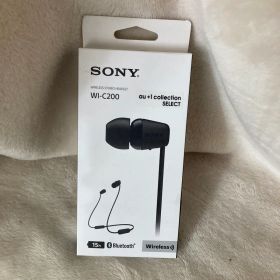 @新品未使用SONY WI-C200 ワイヤレスイヤホン ブラック