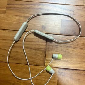 ソニーワイヤレスイヤホン Bluetooth ホワイト/イエロー WI-C100