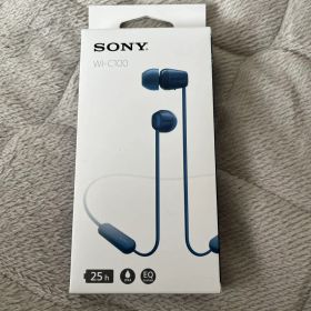 SONY WI-C100 ワイヤレスイヤホン 青