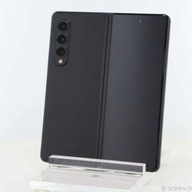 【中古】SAMSUNG(サムスン) Galaxy Z Fold3 5G 256GB ファントムブラック SCG11 au SIMフリー 【348-ud】