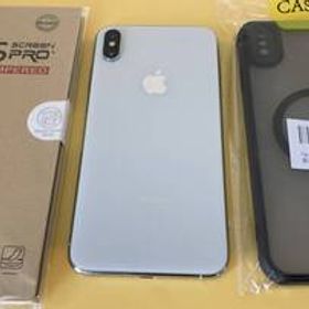 iphone XS MAX 64GB docomo simロック解除済み バッテリー91％ シルバー 中古