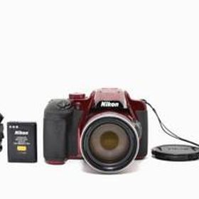 【美品】Nikon COOLPIX B700 レッド 4K動画対応 光学60倍超望遠/ダイナミック120倍 VR手ブレ補正 2029万画素 バリアングル液晶搭載