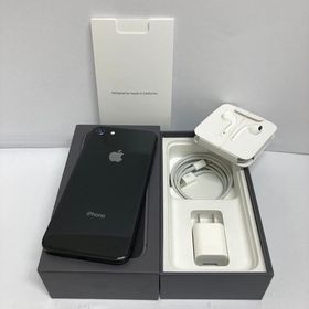 中古美品☆iPhone 8 64GB 電池91％ スペースグレイ ◆全国スピード発送◆3497