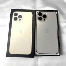 【中古美品/訳あり品】SIMフリー iPhone 13 Pro Max 256GB ゴールド MLJA3J/A ≪docomo版(SIMロック解除済) 判定〇≫