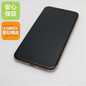 アイフォーン(iPhone)の良品中古 SIMフリー iPhone 11 Pro 64GB ゴールド M777(スマートフォン本体)