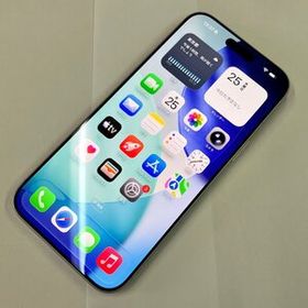【中古美品】SIMフリー au iPhone17 Pro Max 256GB シルバー MFY84J/A 〇判定【四丁目店】
