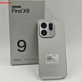 【中古】Find X9 16GB/512GB チタニウムグレー CPH2797 ストア版SIMフリー 新品同