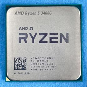正常動作品 AMD Ryzen 5 3400G 3.7GHz