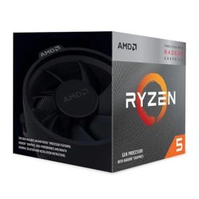 AMD Ryzen 5 3400G プロセッサ 統合 Radeon RX Vega 11 グラフィックス 4コア / 8スレッド 65W TDP ソケット AM4 L2+L3 キャッシュ 6MB 最大4.2GHz ブーストクロック レイス ステ 美品 おすすめ