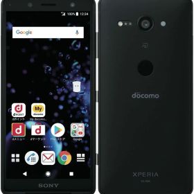 【中古】Xperia XZ2 compact 64GB ブラック ホワイトシルバー コーラルピンク モスグリーン docomo SO-05K