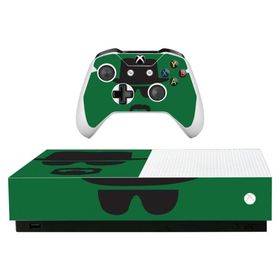 MightySkins Skin for Microsoft Xbox One S All-Digital Edition - Breaking Badass | Protective, Durable, and Unique Vinyl Decal wrap Cover | Easy to App