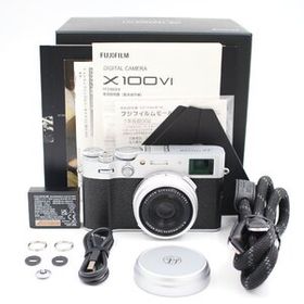 シャッター数2600枚 FUJIFILM X100VI 90周年 Limited Edition シルバー X100VI デジタルカメラ 富士フィルム