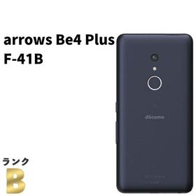 【良品】arrows Be4 Plus F-41B docomo SIMロック解除済 64GB／4GB ブラック スマホ本体 送料無料 中古 S183