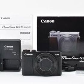 【ほぼ新品 元箱＆SD付き】キャノン Canon PowerShot G9X Mark II #15-3-T5Fe